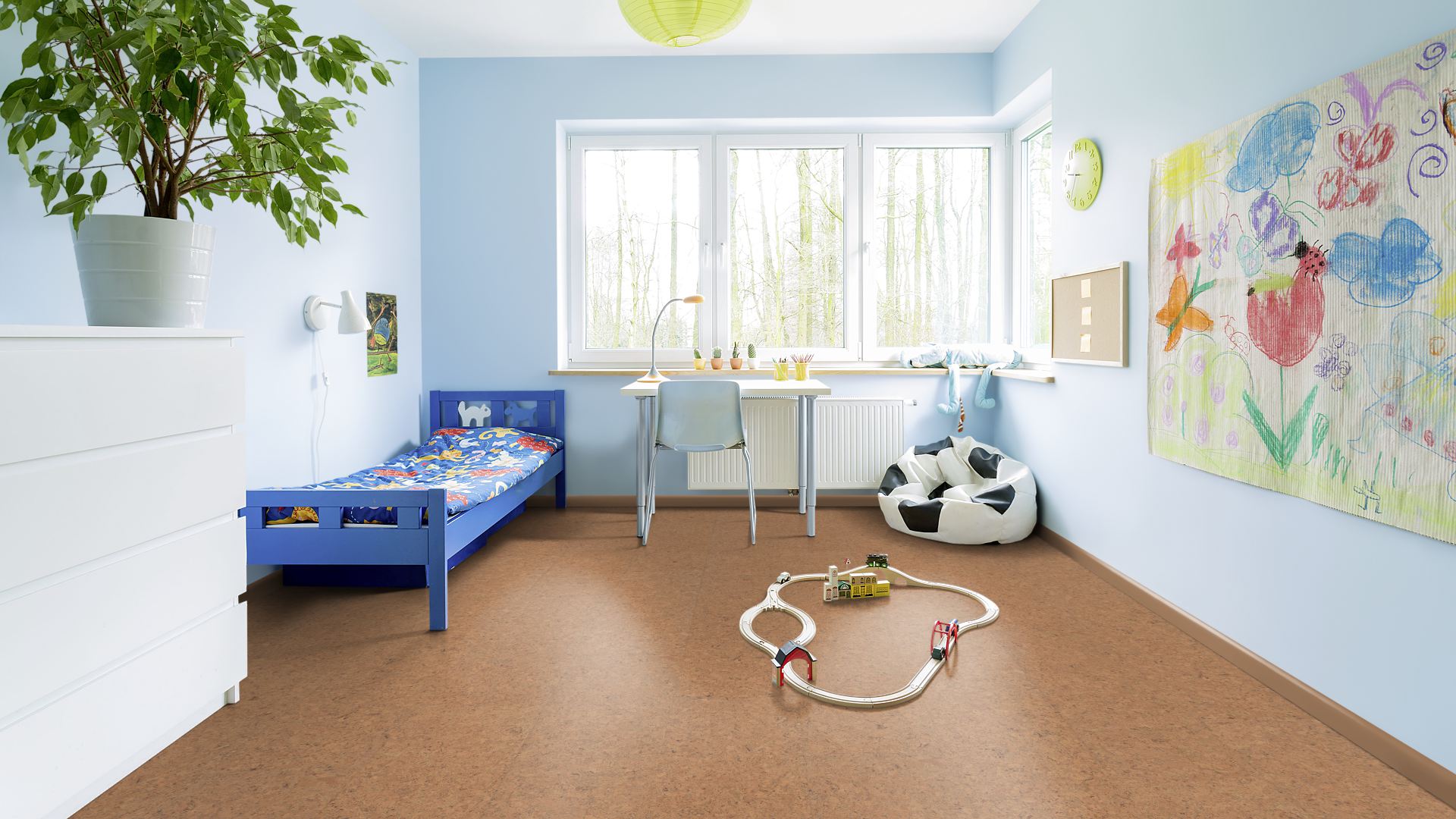 Korkgolv Granorte Naturtrend Classic sand