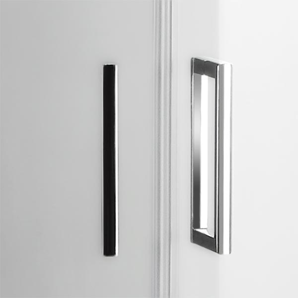 Duschkabin 90x90 Ambient Line AMR2N – duschhörna, kvartsrund R550, 8 mm säkerhetsglas
