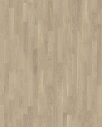 Ljust parkettgolv Tarkett, Shade, ek Satin Soft White TreS, 3-stav, Proteco Hardwax Oil hårdvaxolja