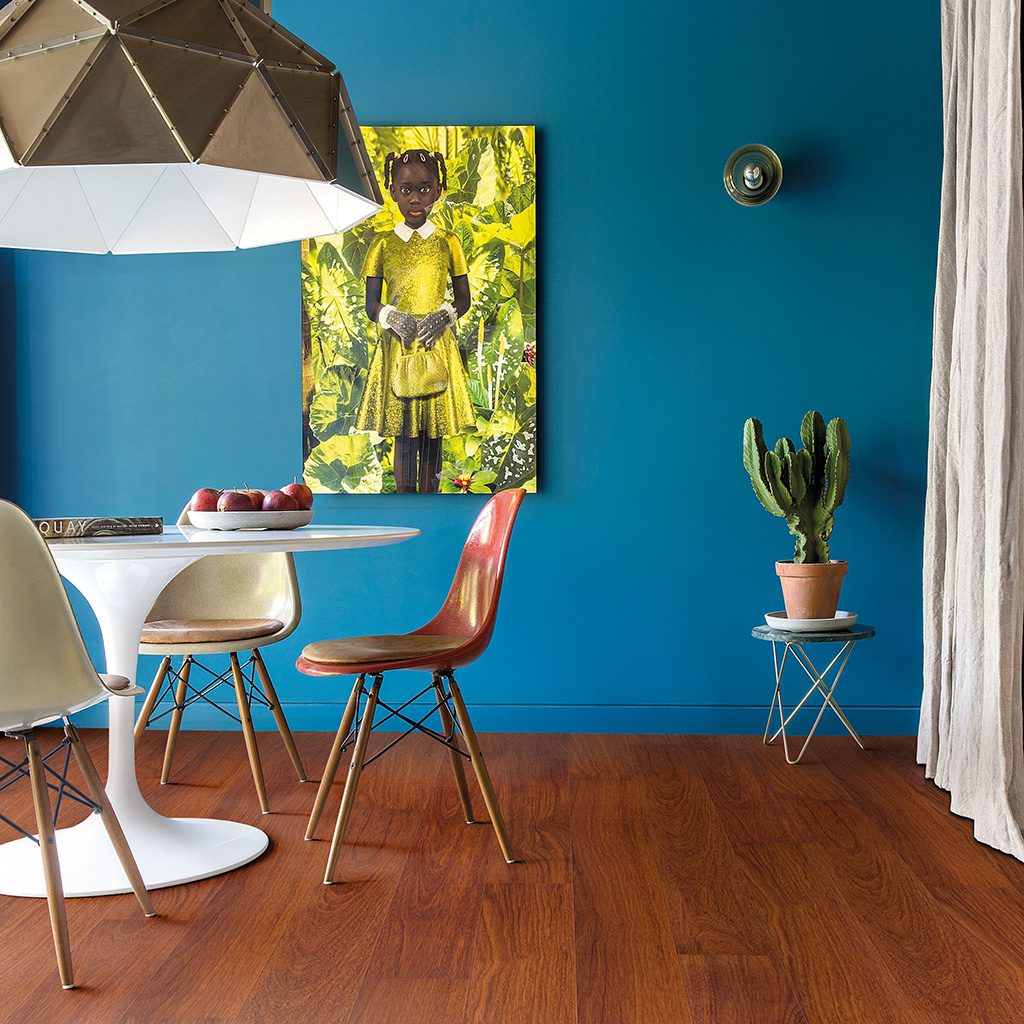 Laminatgolv Quick-Step Natural Varnished Merbau, Planks – merbau