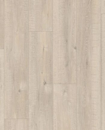 Laminatgolv Quick-Step Impressive Saw Cut Oak beige – ljus ek, vattentåligt, 8 mm