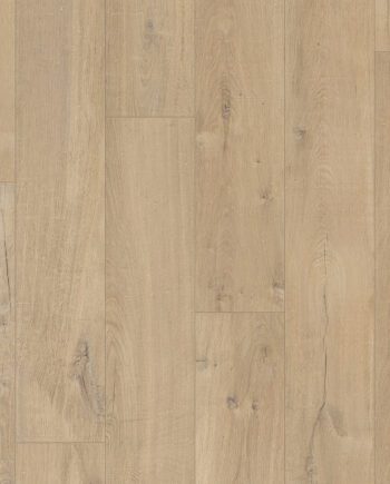 Laminatgolv Quick-Step Impressive Ultra Soft Oak Medium – ljus ek, vattentåligt, 12 mm