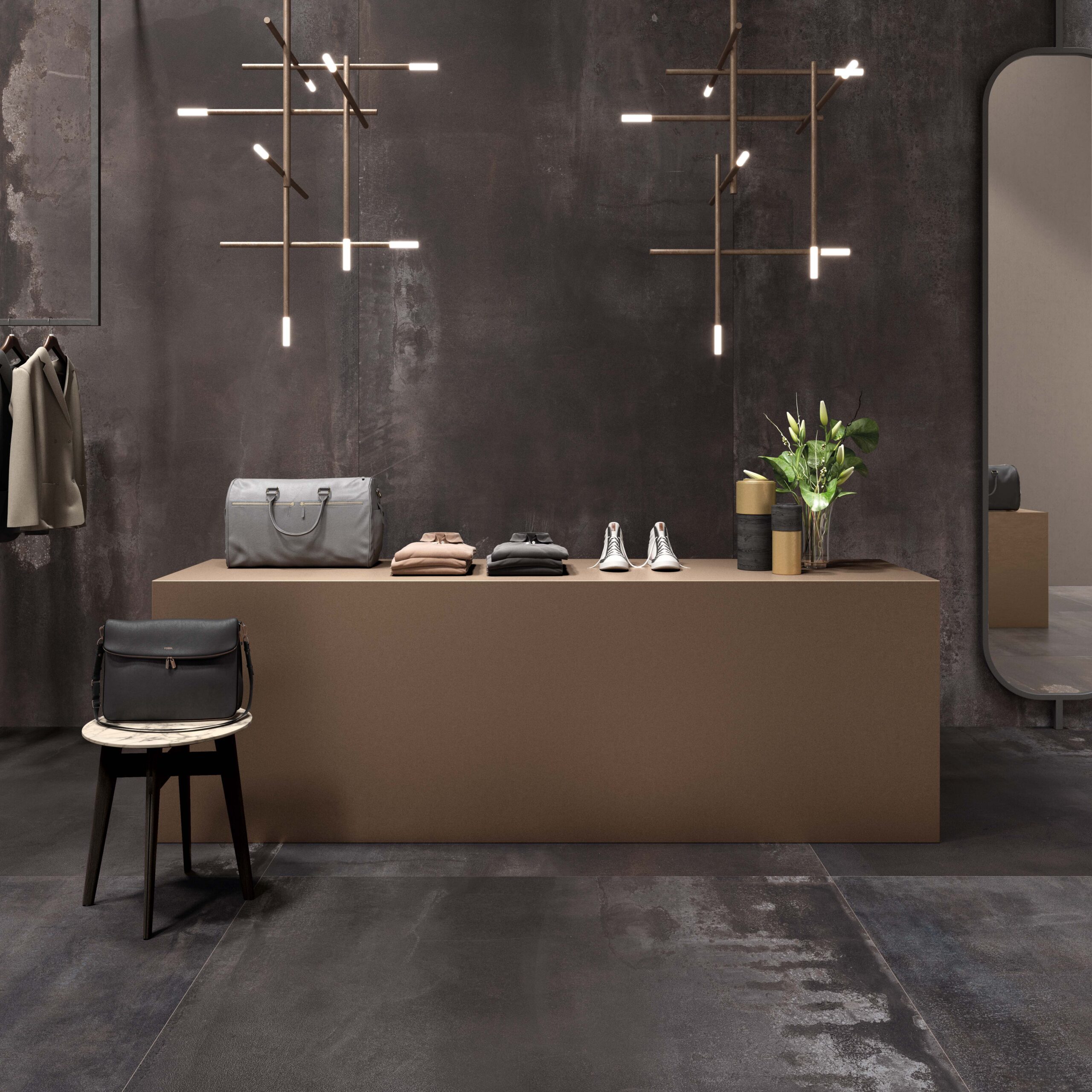 Kakel ABK Interno 9 Dark Lappato 60x60 cm
