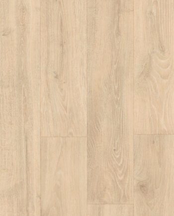 Laminatgolv Quick-Step Majestic Woodland Oak beige – ljus ek, vattentåligt, 9,5 mm