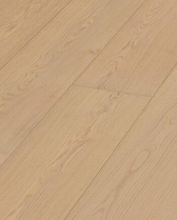 Parkett ek Meister Lindura Natural alabaster oak, borstad, 1-stav, matt lack