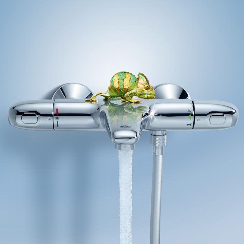 Blandare Grohe Grohtherm 1000 New – termostatblandare för badkar, krom