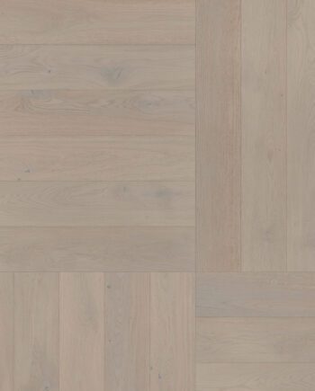 Ekparkett ter Hürne, Oak light grey, borstad, fasad, extra matt lack