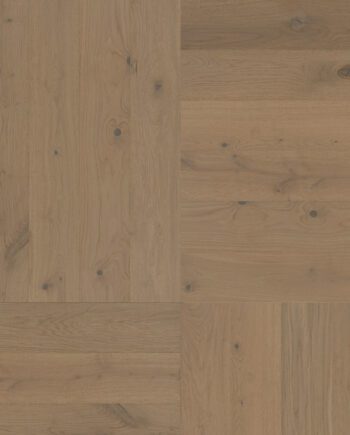Parkettgolv ek ter Hürne, Oak ochre brown, borstad, fasad, extra matt lack