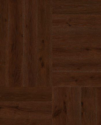 Ekparkett ter Hürne, Oak red brown, borstad, fasad, extra matt lack