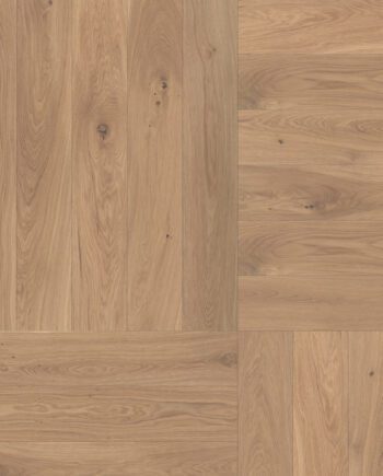 Parkettgolv ek ter Hürne, Oak light beige, borstad, fasad, naturolja