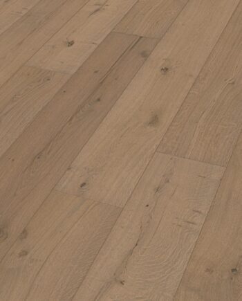 Parkettgolv ek Meister Lindura Authentic greige oak, borstad, 1-stav, olja