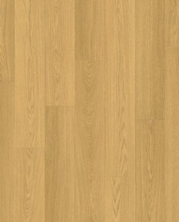 Laminatgolv Quick-Step Signature Natural Varnished Oak – natur ek, vattentåligt, 9 mm