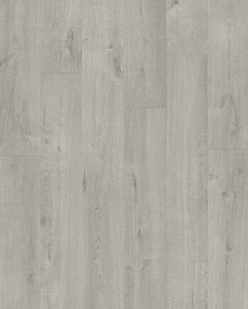 Vinylgolv LVT Quick-Step Pulse Click Plus Cotton Oak Cold Grey – grå ek, 4,5 mm