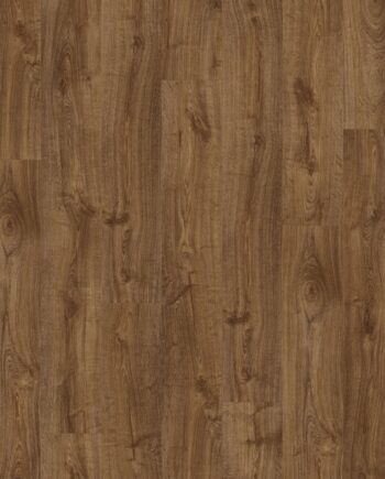 Klickgolv LVT Quick-Step Pulse Click Plus Autumn Oak Brown – mörk ek, 4,5 mm