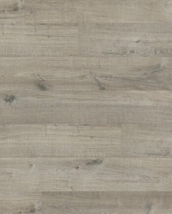 Klickgolv LVT Quick-Step Pulse Click Plus Cotton ek grå, sågspår – grå ek, 4,5 mm