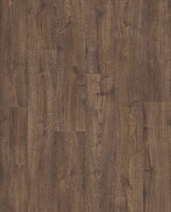 Vinylgolv LVT Quick-Step Pulse Click Plus Autumn Oak Chocolate – mörk ek, 4,5 mm