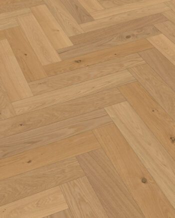 Fiskbensparkett ek Meister Lindura Classic oak, borstad, ultra matt lack