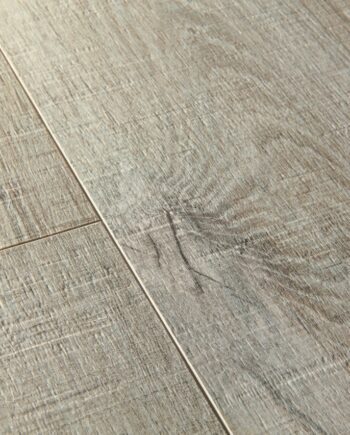 Vinylgolv LVT Quick-Step Pulse Glue Plus Cotton ek grå, sågspår – grå ek, 2,5 mm