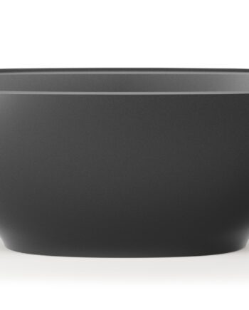 Badkar PAA Dolce – fristående, Silkstone, matt stenkomposit, grafit, 180 cm