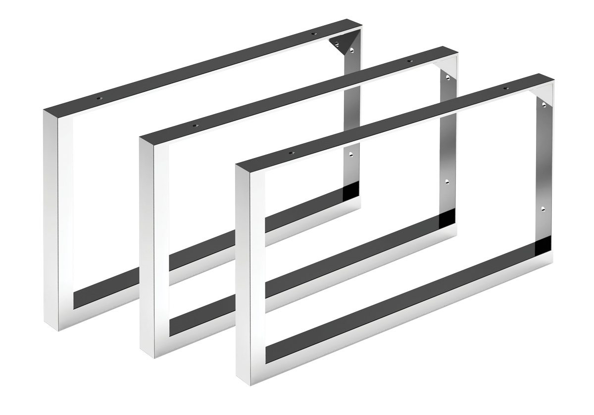 Handfat i sten PAA Long Step Duo – Cast Stone, blank stenkomposit, dubbelt tvättställ