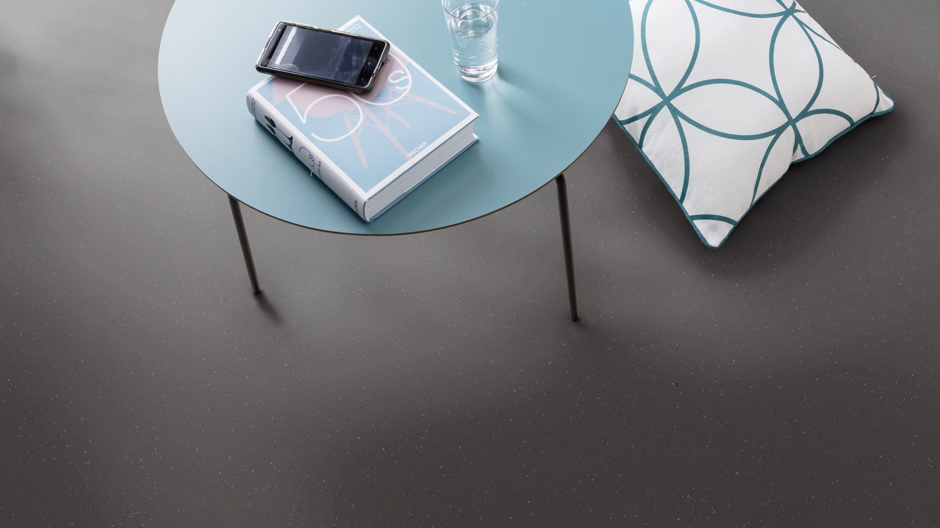Linoleumgolv Gerflor Lino Art Star 0085 Mid Grey
