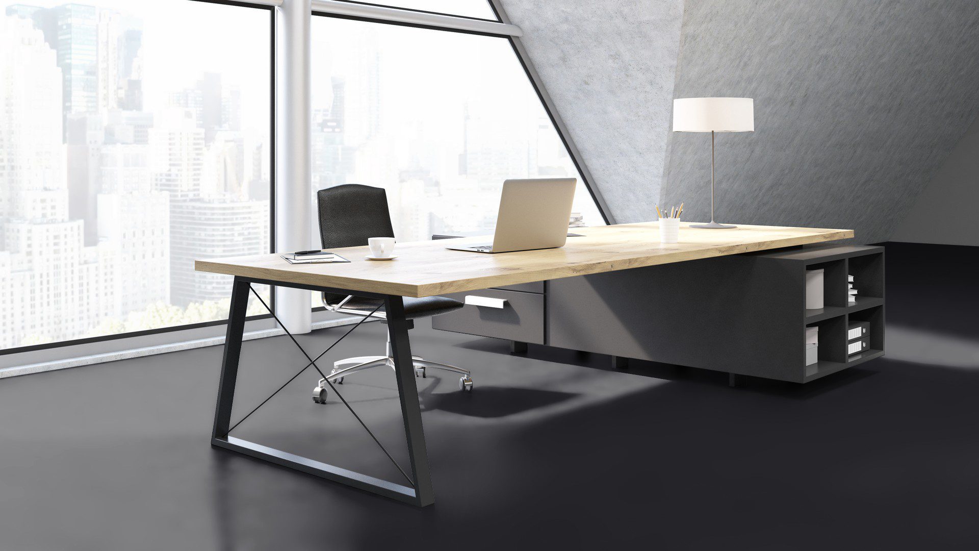 Linoleumgolv Gerflor Uni Walton 0080 Black
