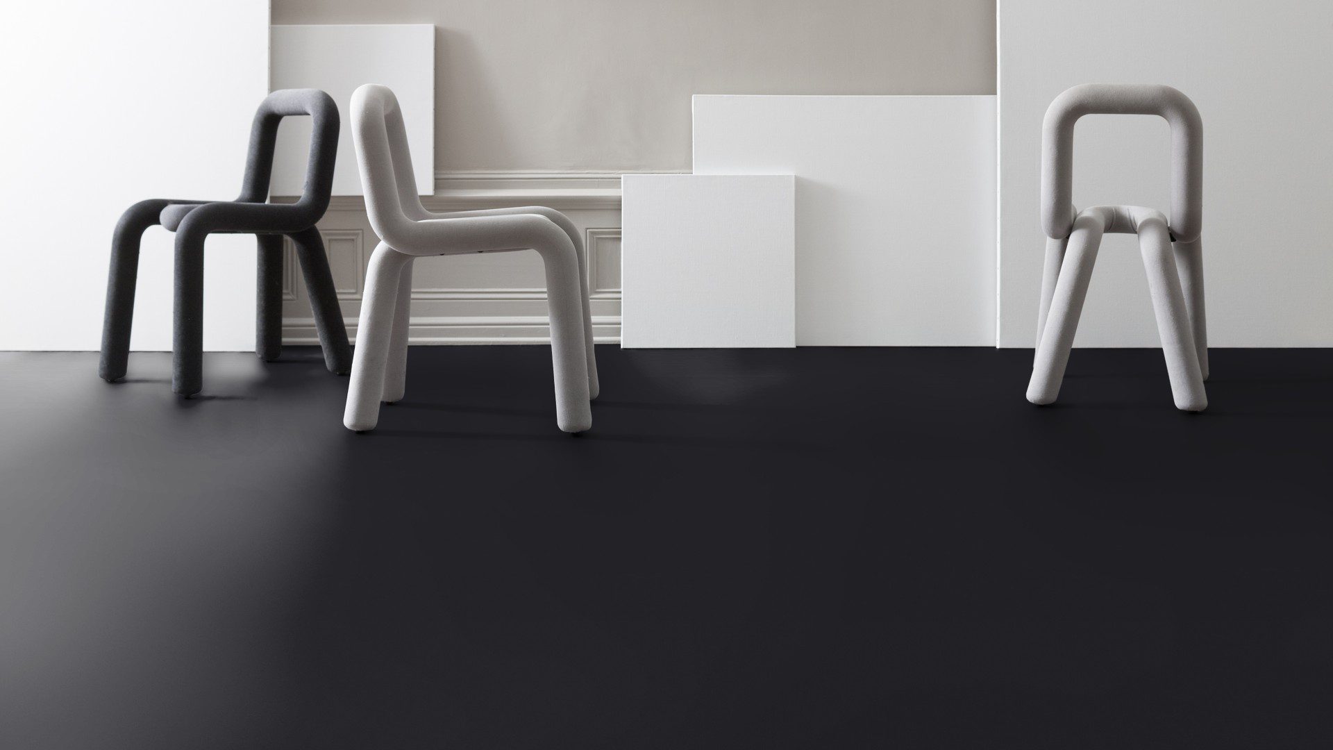 Linoleumgolv Gerflor Uni Walton 0080 Black