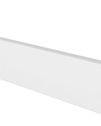 Golvsockel furu vitmålad 12x58 mm