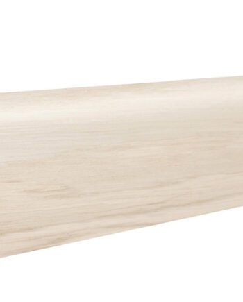Golvlist fanerad ek vit lack profil 16x40 mm