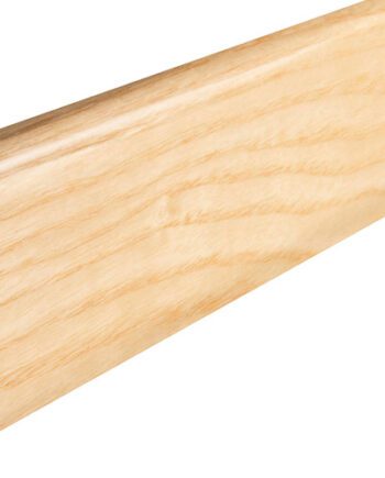 Golvlist fanerad ask lackad 20x58 mm