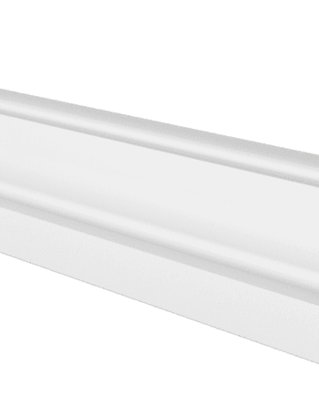 Golvsockel furu kombi vitmålad 15x70 mm