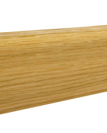 Golvsockel fanerad ek lackad profil 16x40 mm