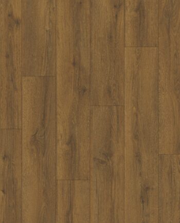 Laminat Quick-Step Classic Cocoa Brown Oak – mörk ek, vattentåligt, 8 mm