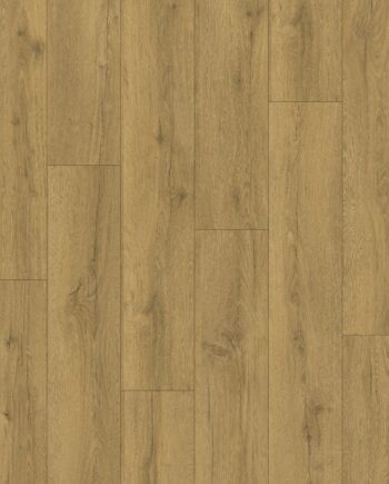 Laminatgolv Quick-Step Classic Honey Brown Oak – mörk ek, vattentåligt, 8 mm