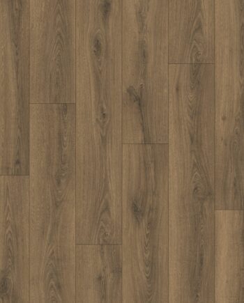 Laminatgolv Quick-Step Classic Warm Brown Oak – mörk ek, vattentåligt, 8 mm