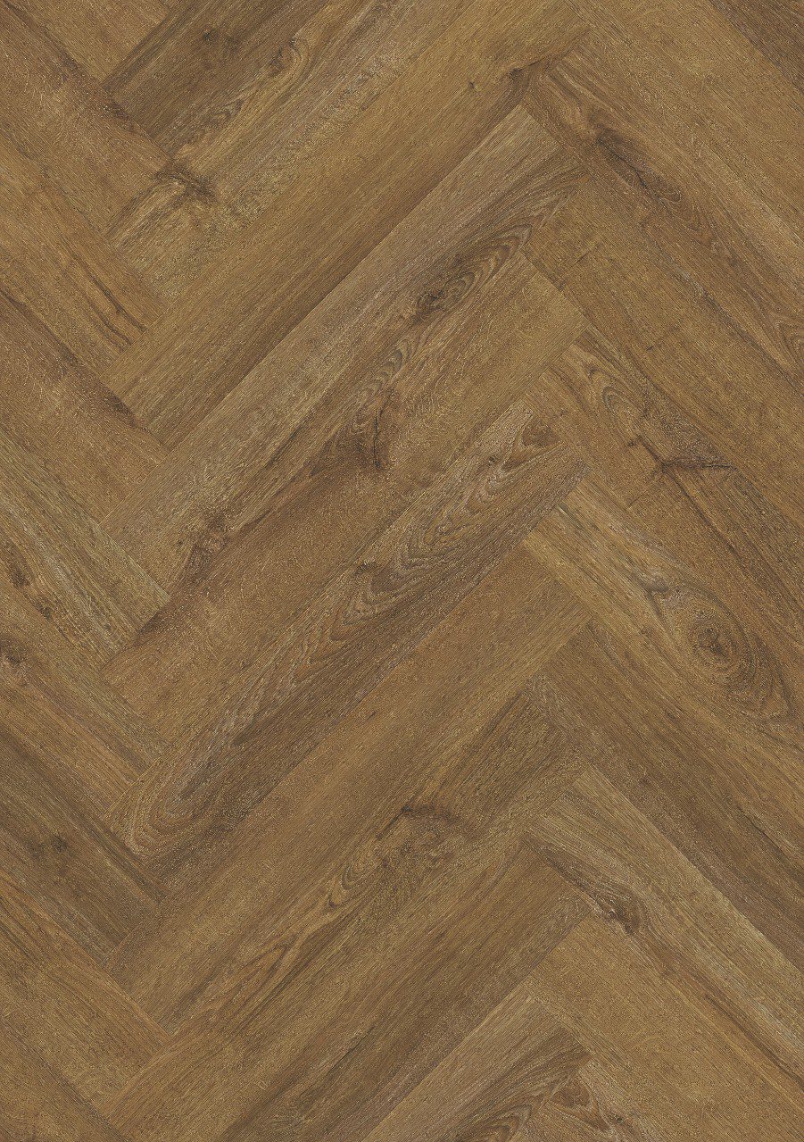 vinyylilankku kalanruoto tarjous quick-step pristine fall oak brown SGHBC20334 – lajitelman ja sävyn kuvaus.