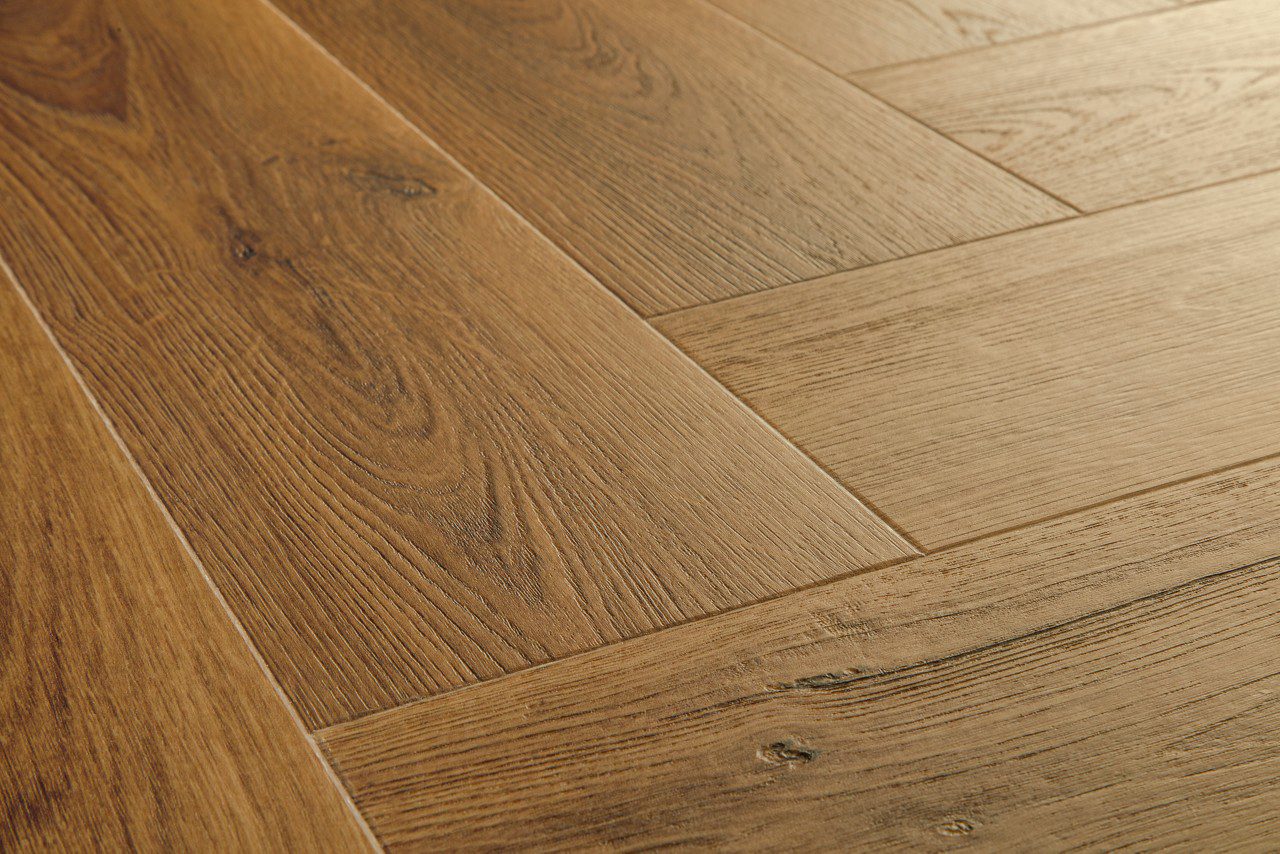 Vinyylilattia kalanruoto quick-step ciro botanic caramel oak