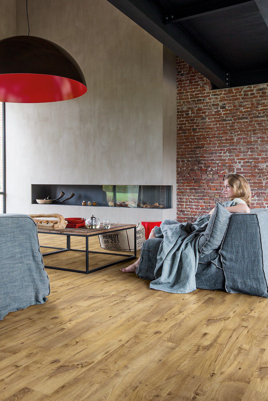 Vinylgolv LVT Quick-Step Blos Vintage Chestnut Natural – natur kastanj, 5 mm