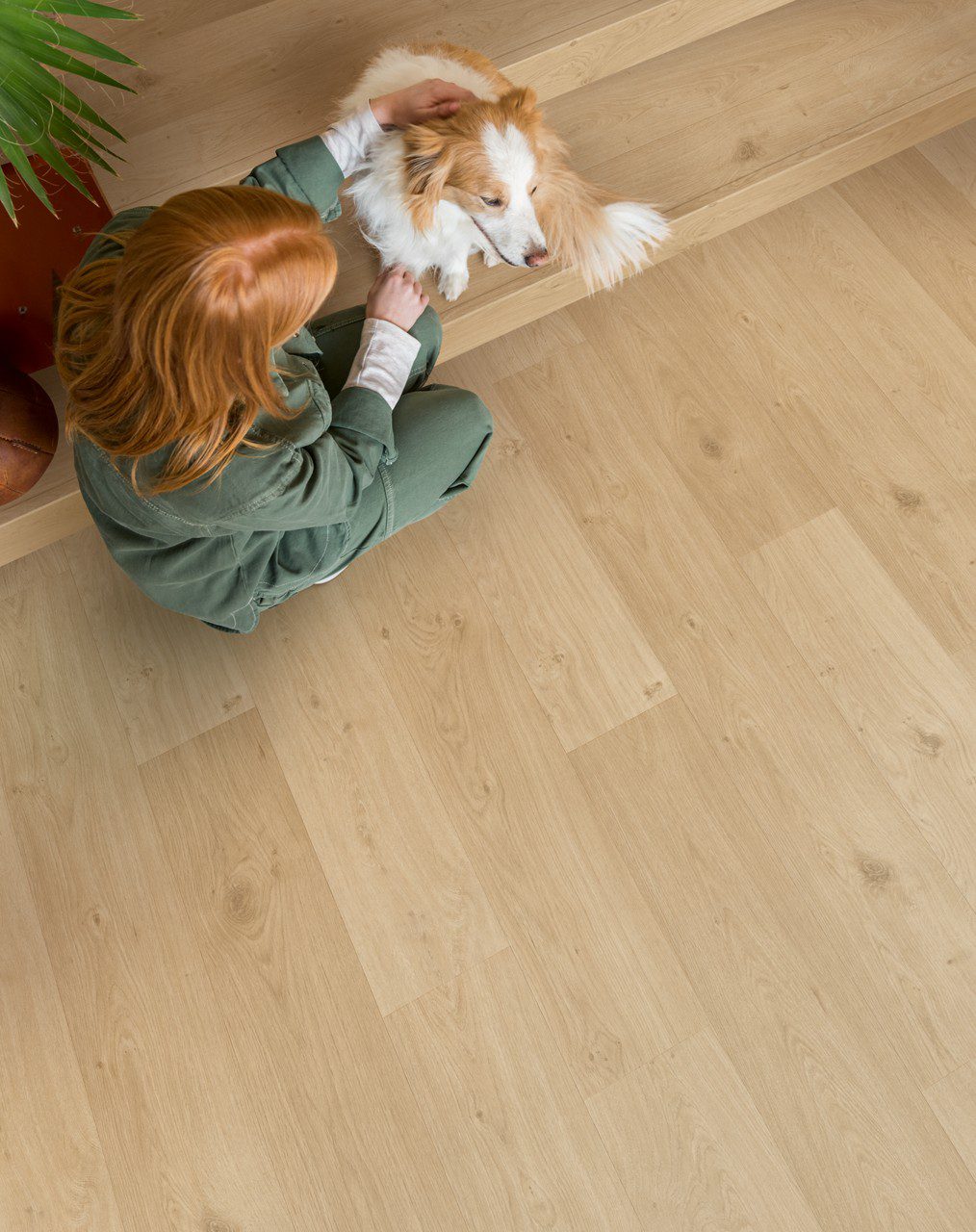 Klickgolv LVT Quick-Step Blos Coast ek beige – ljus ek, 5 mm