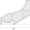 porandaliist-029490-2 Golvlist ek, massivt trä, 40x60x2700 mm – 2