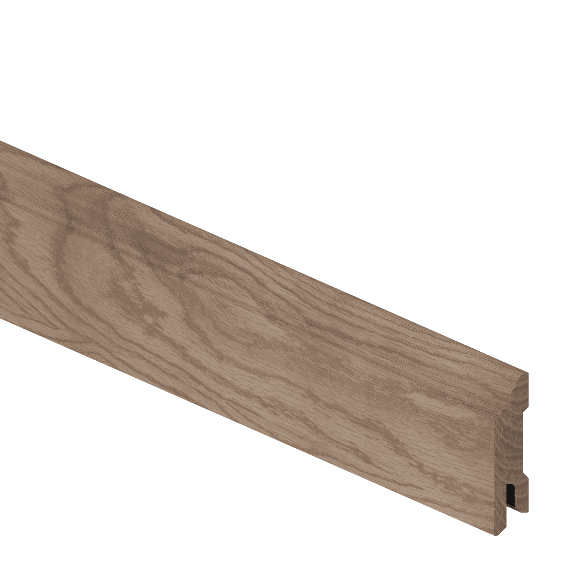 Golvlist ek, massivt trä, 13x57x2700 mm
