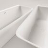 Nurgavann PAA QUADRO CORNER D 160×75 cm, parempoolne, läikiv kivimass 10 Hörnbadkar PAA QUADRO CORNER D 160x75 cm, höger, Graphite – 10