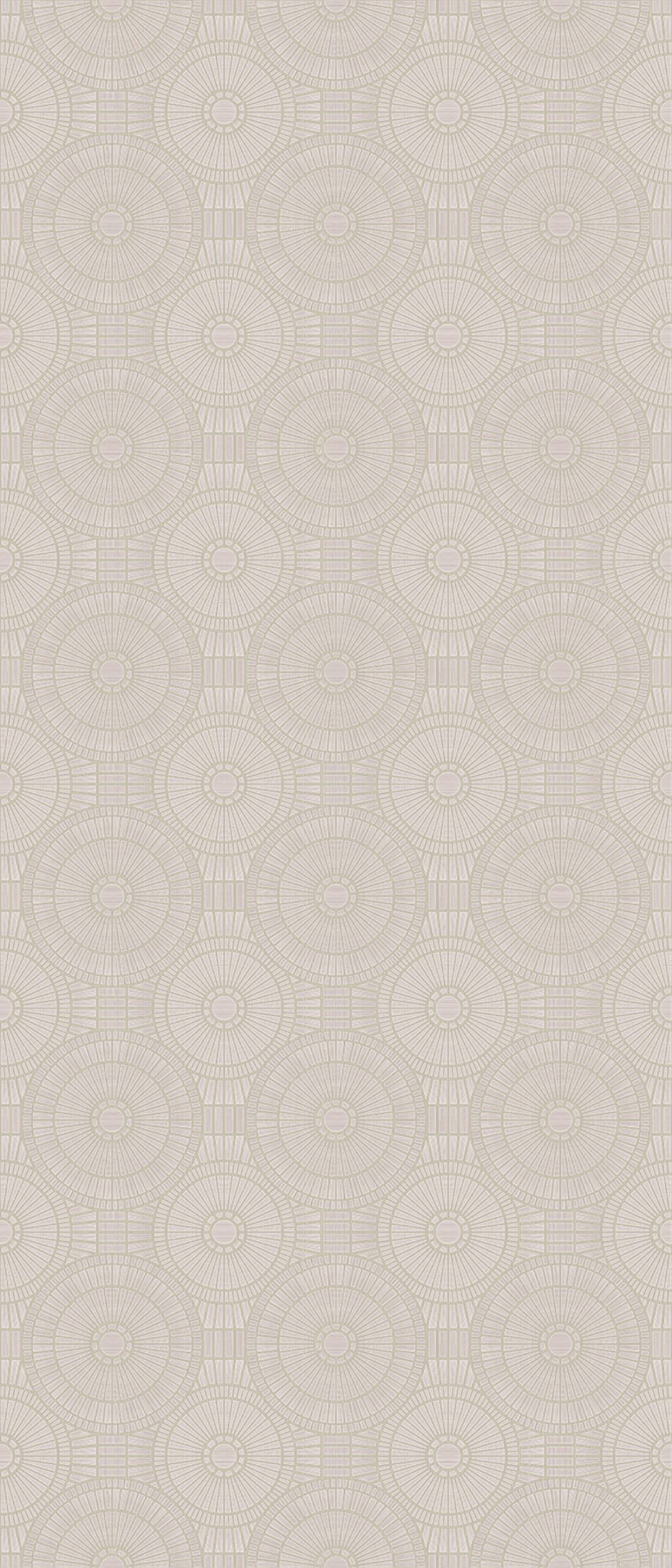 Mönstrad stor dekorpanel ABK Moooi Special Edition Geometrical Owl Ivory, 120x280 cm, 6 mm, naturmatt