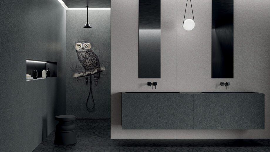 abk-moooi-special-edition-geometrical-owl-ivory-0021317-2 Mönstrad stor dekorpanel ABK Moooi Special Edition Geometrical Owl Ivory, 120x280 cm, 6 mm, naturmatt – 2