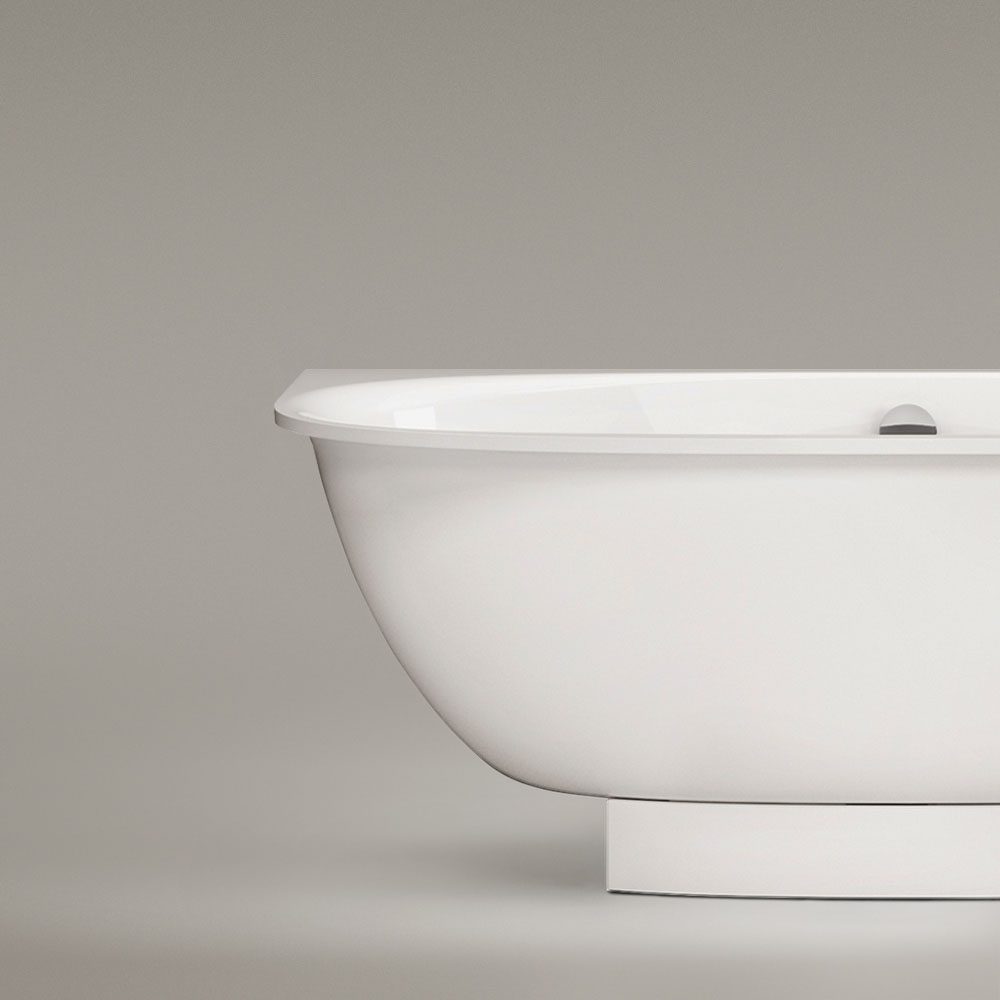 Inbyggnadsbadkar PAA VERSO A 170x75 cm, gjutmarmor – 6