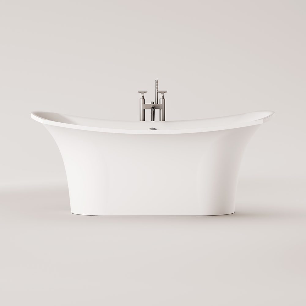 Fristående badkar PAA BEL CANTO 180x85 cm, gjutmarmor – 3