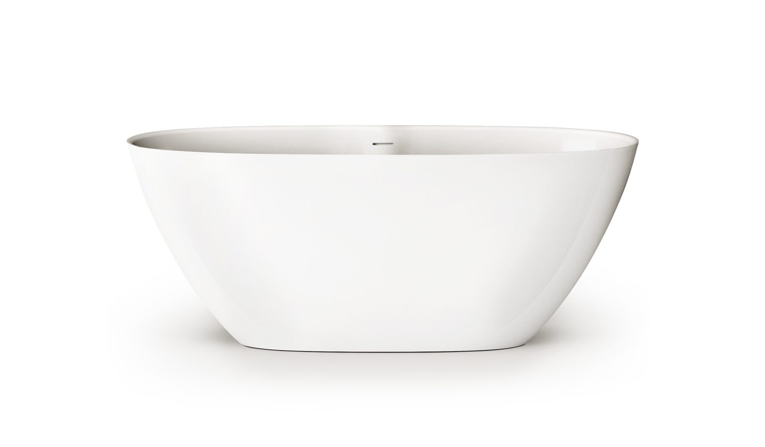 Fristående badkar PAA PERLA 160 160x75 cm, gjutmarmor