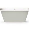 Sisseehitatav kivivann PAA SMART 150 150×75 cm, läikiv kivimass 7 Inbyggnadsbadkar PAA SMART 150 150x75 cm, gjutmarmor – 7