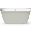 Sisseehitatav kivivann PAA SMART 150 A 150×75 cm, ümar nurk A, läikiv kivimass 7 Inbyggnadsbadkar PAA SMART 150 A 150x75 cm, gjutmarmor – 7