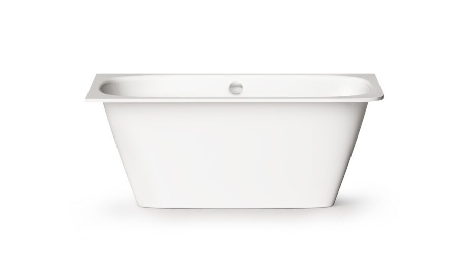Sisseehitatav kivivann PAA SMART 150 D 150×75 cm, ümar nurk D, läikiv kivimass Inbyggnadsbadkar PAA SMART 150 D 150x75 cm, gjutmarmor